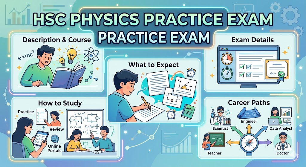 HSC Physics Practice Exam Banner