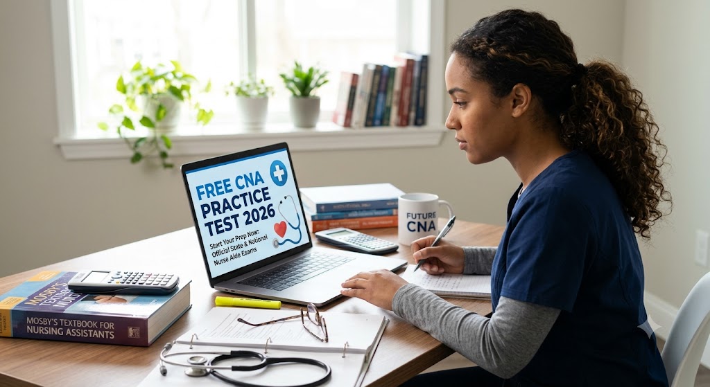 Free CNA Practice Test 2026 Official State and National Nurse Aide Exams Banner