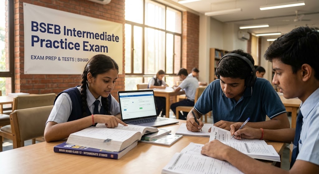 BSEB Intermediate Practice Test & Exam Prep | India Banner
