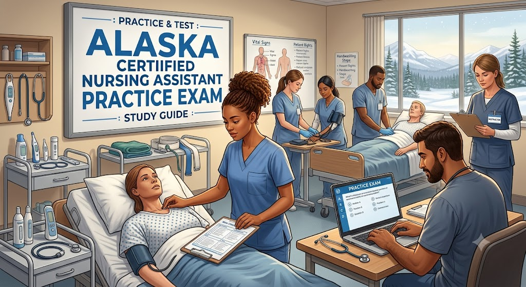 Alaska Certified Nursing Assistant (CNA) Practice Exam Banner