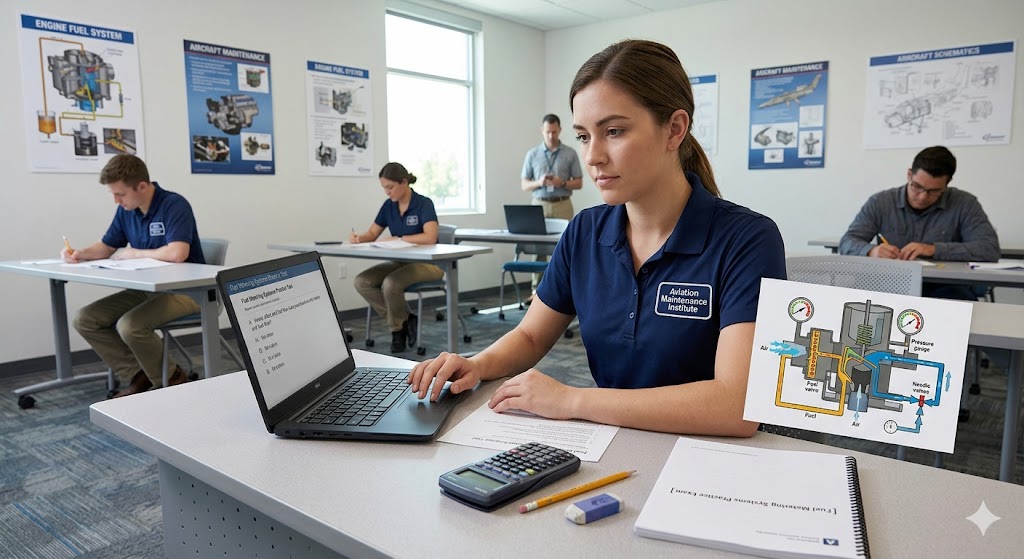 Fuel Metering Systems Practice Test Banner