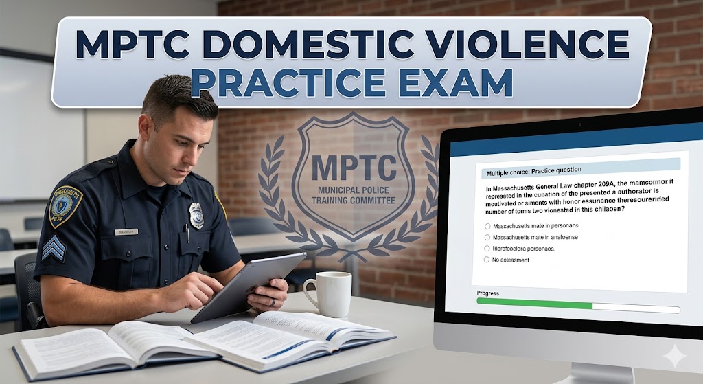 MPTC Domestic Violence Practice Test Banner