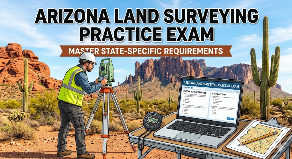 Arizona Land Surveying Practice Exam Banner