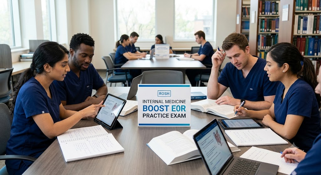Rosh Internal Medicine Boost End of Rotation (EOR) Practice Exam Banner