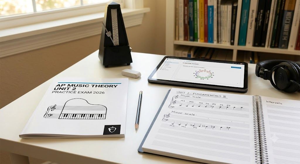 AP Music Theory UNIT 2 Practice Test 2026 Banner