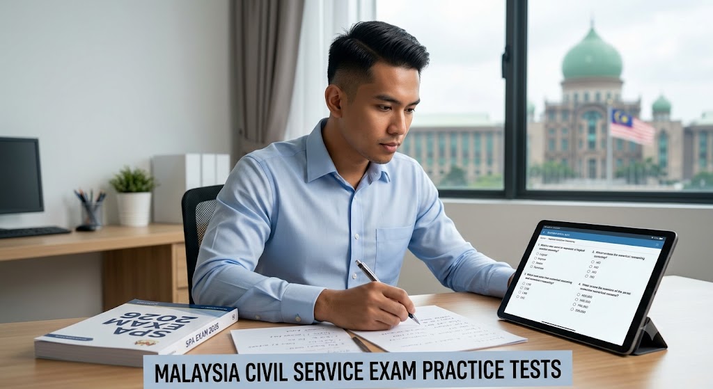 Civil Service Exam Prep & Practice Tests | Malaysia Banner