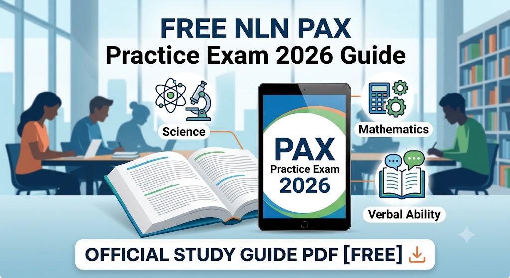 FREE PAX Practice Test 2026 Official Study Guide [PDF] Banner