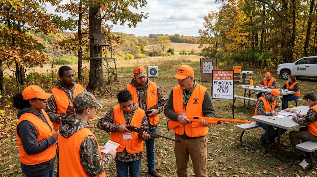 Illinois Hunter Safety Practice Test Banner