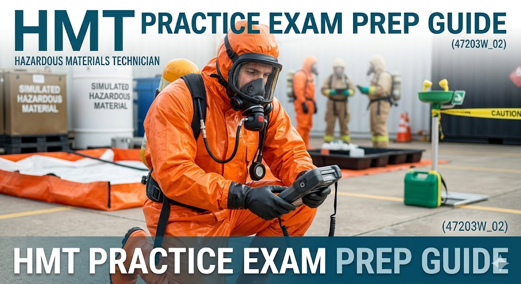 Hazardous Materials Technician (HMT) (47203W_02) Practice Exam Banner