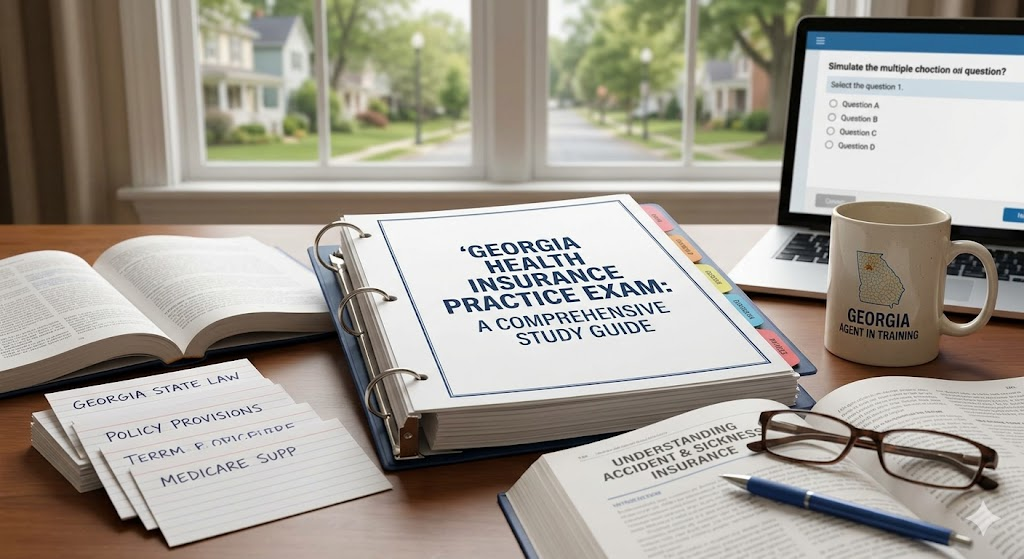 Georgia Health Insurance Practice Exam Banner