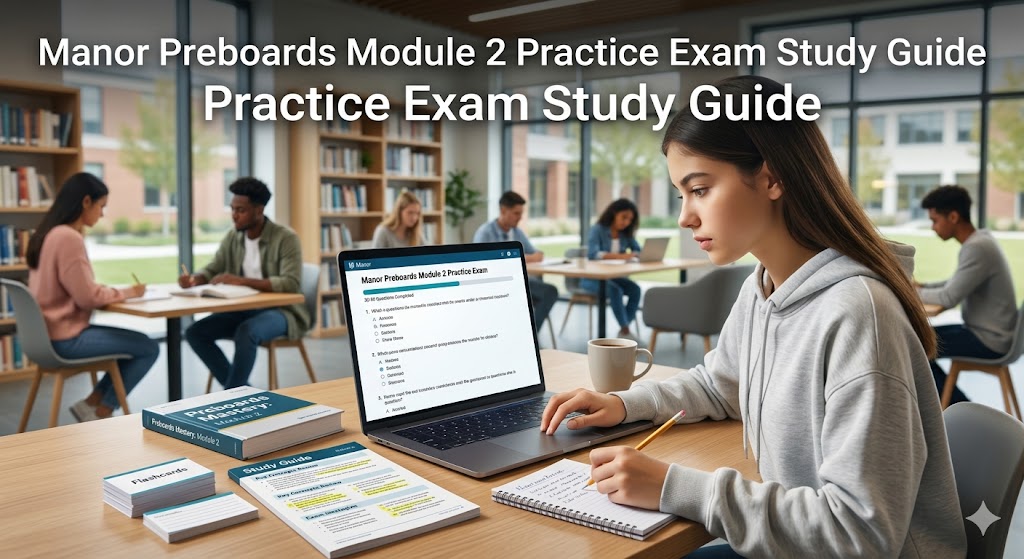 Manor Preboards Module 2 Practice Banner