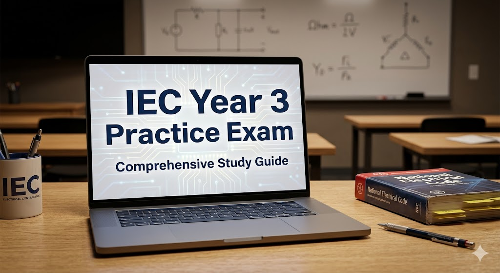 Independent Electrical Contractors (IEC) Year 3 Practice Test Banner