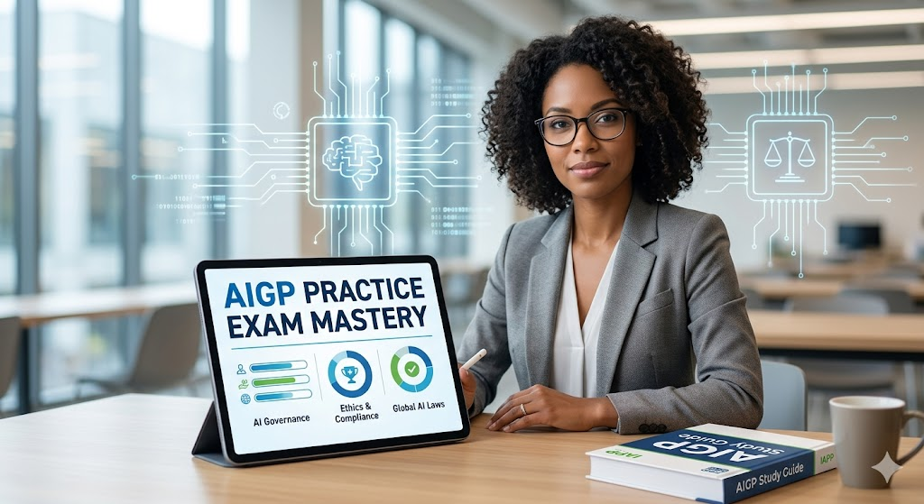 Artificial Intelligence Governance Professional (AIGP) Practice Exam Banner