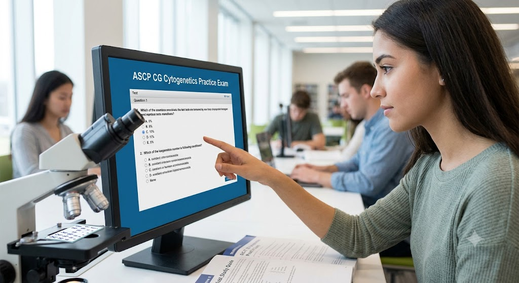 American Society for Clinical Pathology (ASCP) Technologist in Cytogenetics certification (ASCP CG) Practice Test Banner