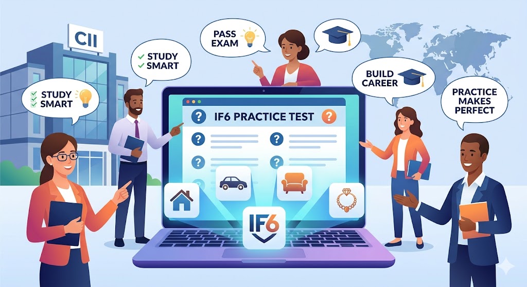 CII Certificate in Insurance - Household insurance products (IF6) Practice Test Banner