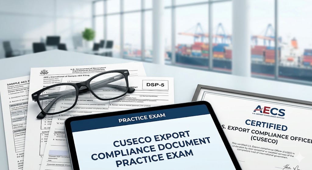 Certified U.S. Export Compliance Officer Banner
