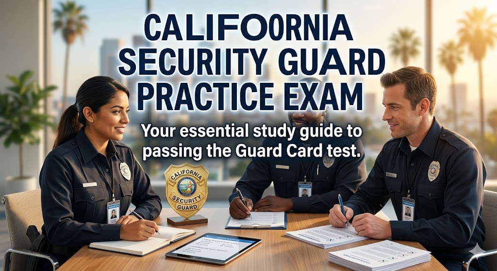 California Security Guard Practice Exam Banner