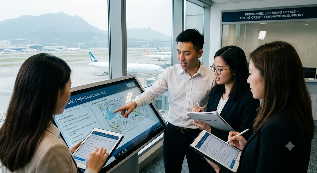 Cad Flight Crew Exam Prep | Hong Kong SAR China Banner