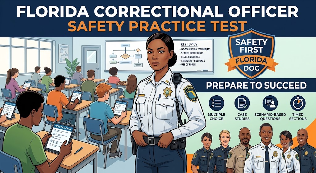 Florida Correctional Officer Safety Practice Test Banner