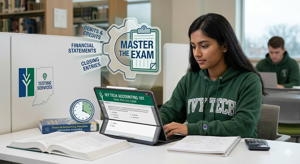 Ivy Tech Accounting 101 Final Practice Exam Banner