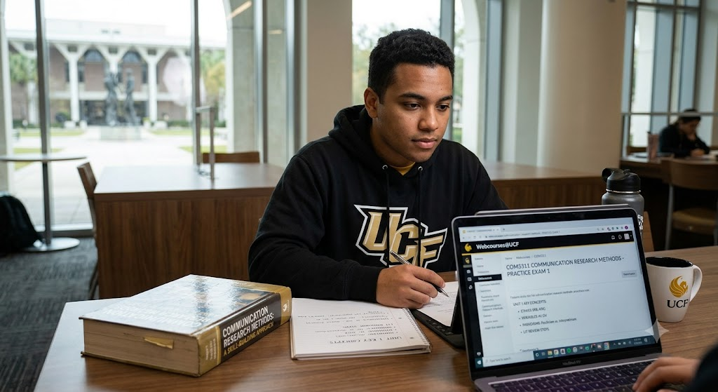 University of Central Florida (UCF) COM3311 Communication Research Methods Practice Exam 1 Banner
