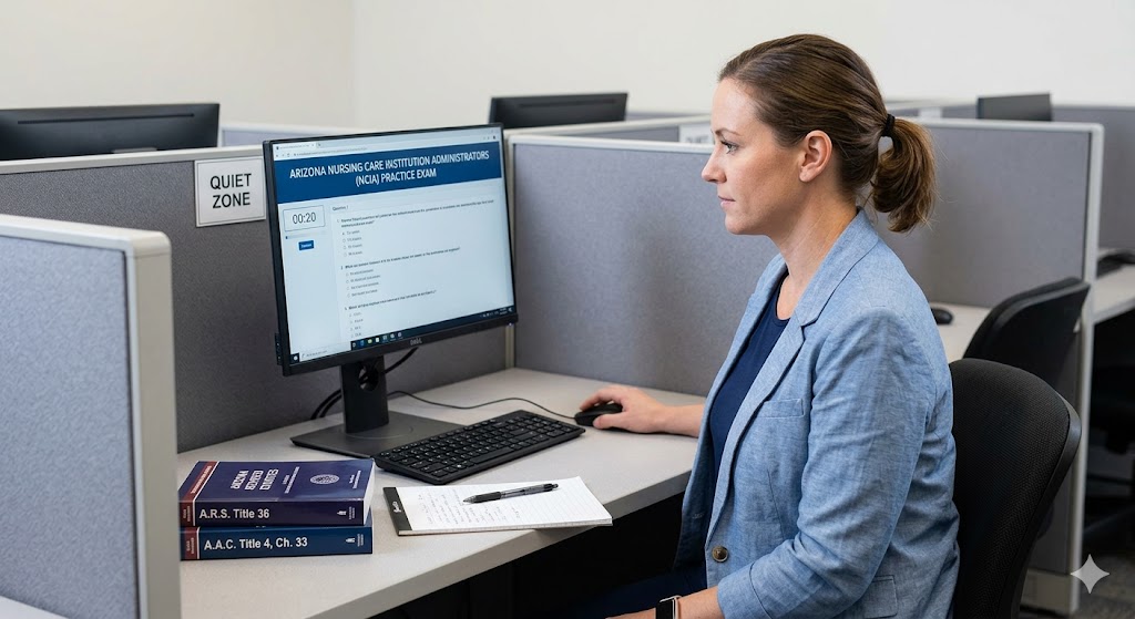 Arizona Nursing Care Institution Administrators (NCIA) Practice Exam Banner