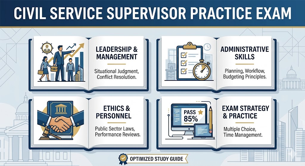 Civil Service Supervisor Practice Exam Banner