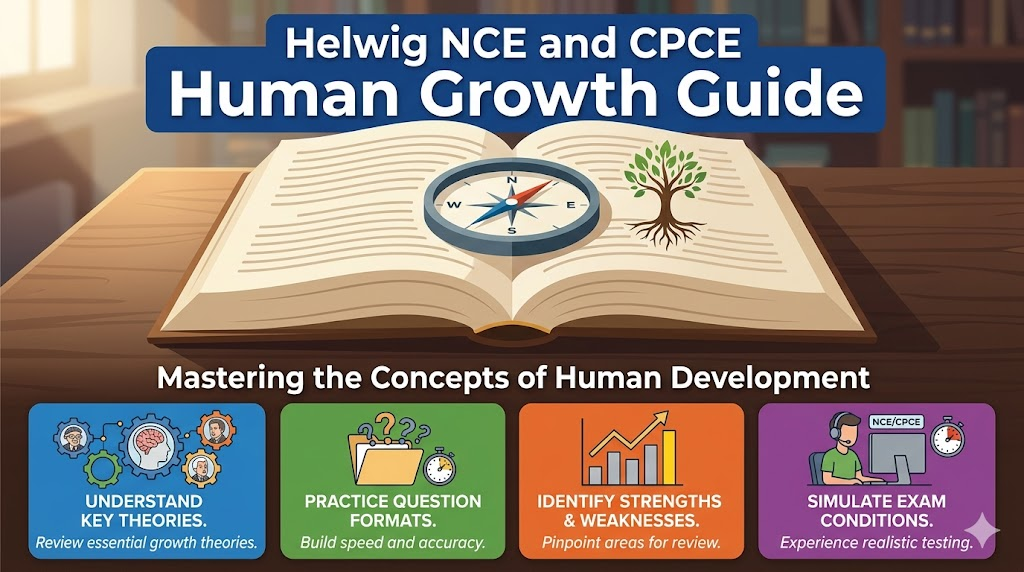 Helwig NCE & CPCE – Human Growth and Development (HGrD) Practice Test Banner