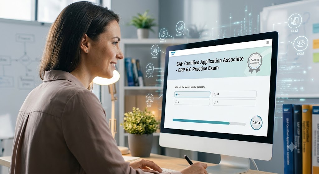Erp Practice Test & Exam Prep Banner