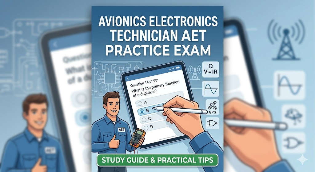 Avionics Electronics Technician (AET) Practice Test Banner