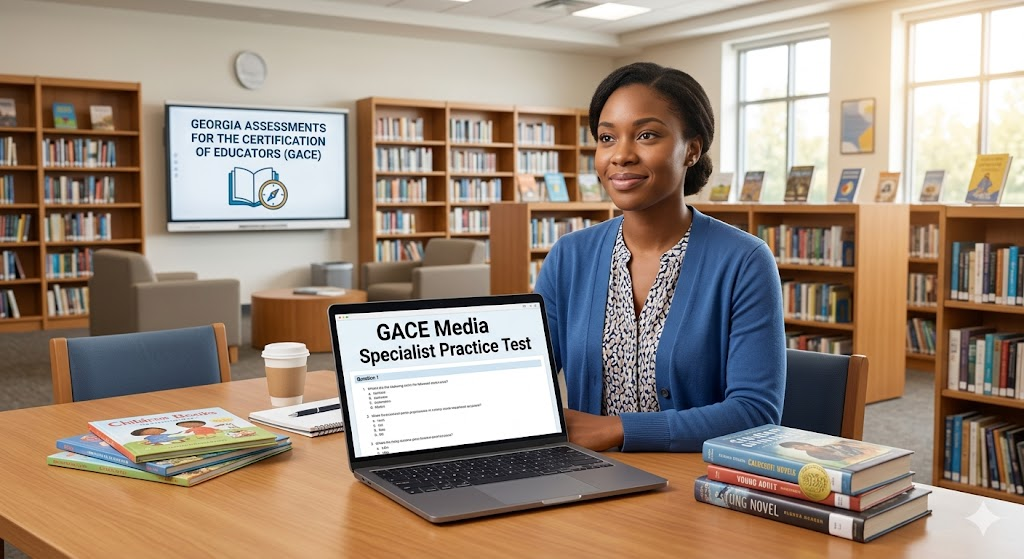 GACE Media Specialist Practice Test Banner