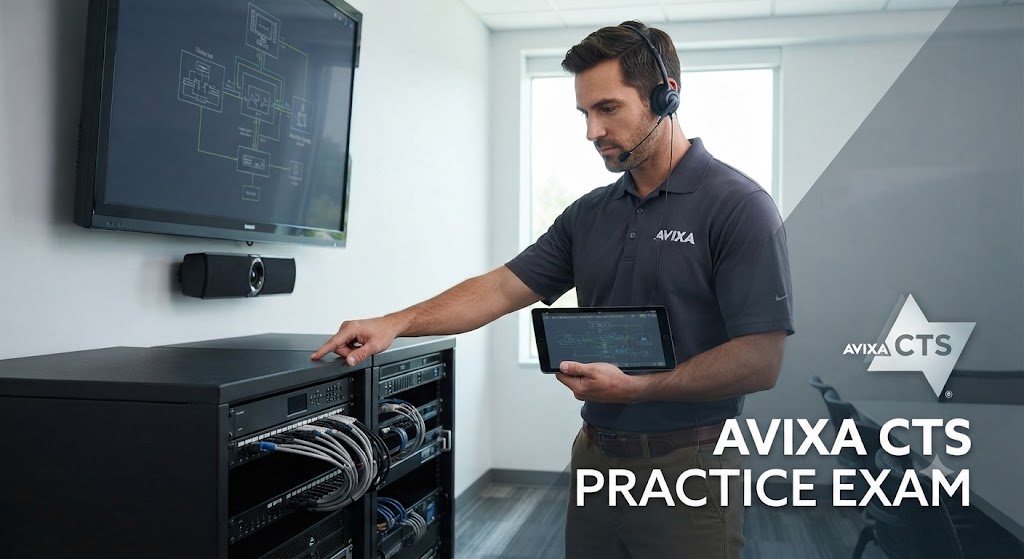 AVIXA Certified Technology Specialist (CTS) Practice Exam Banner