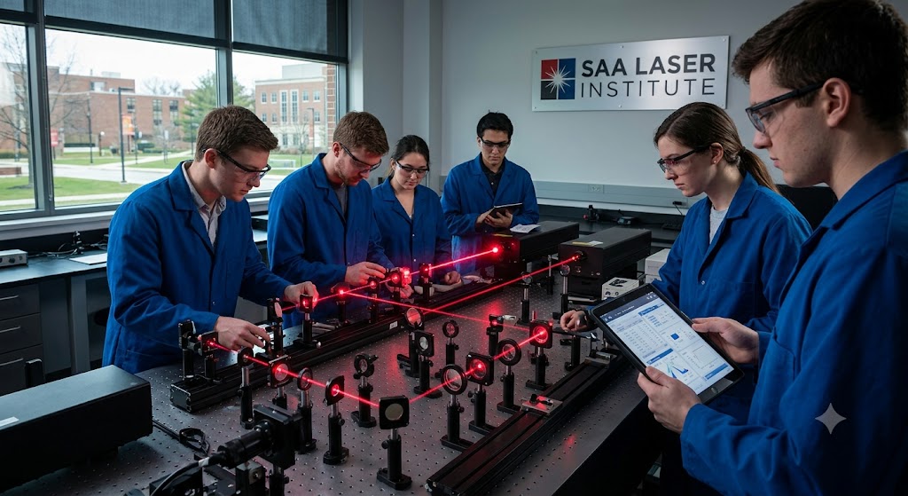 SAA Laser Institute Practice Test Banner