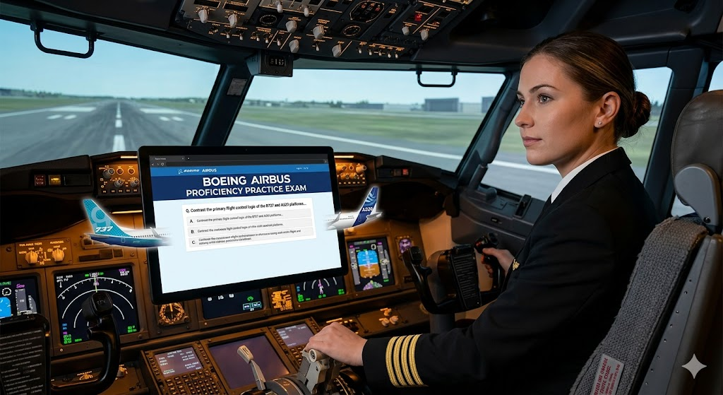 Boeing Airbus Practice Test Banner