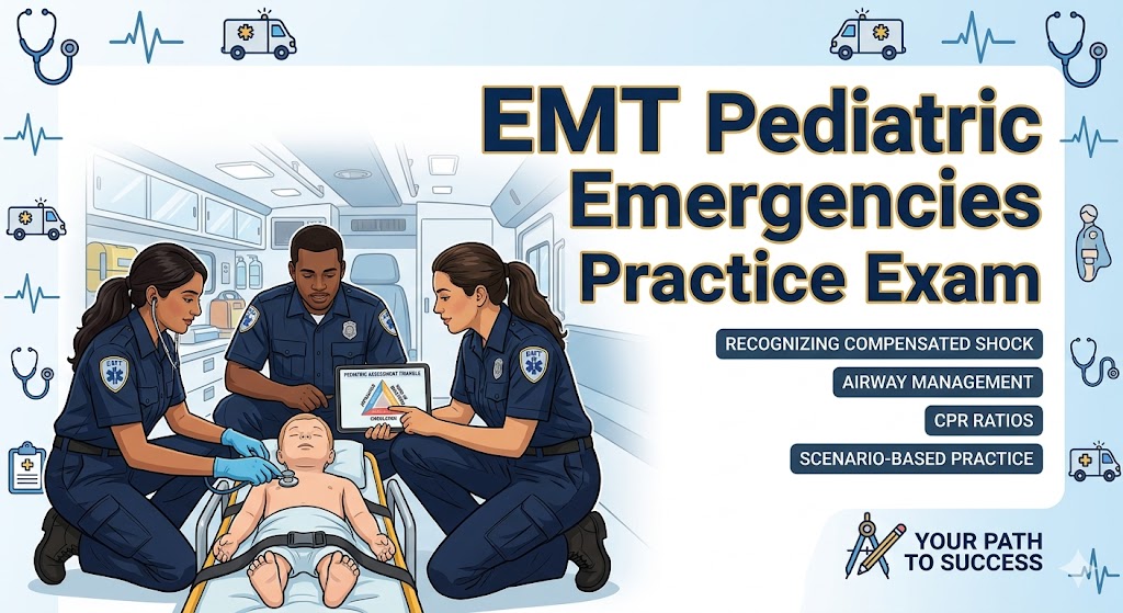 EMT Pediatric Emergencies Practice Test Banner