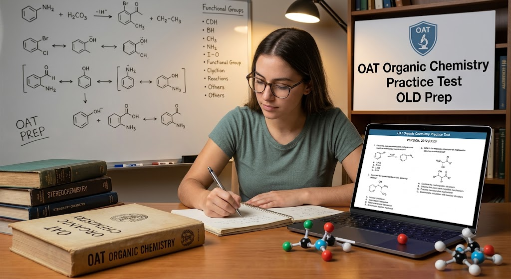 OAT Organic Chemistry Practice Test OLD Banner