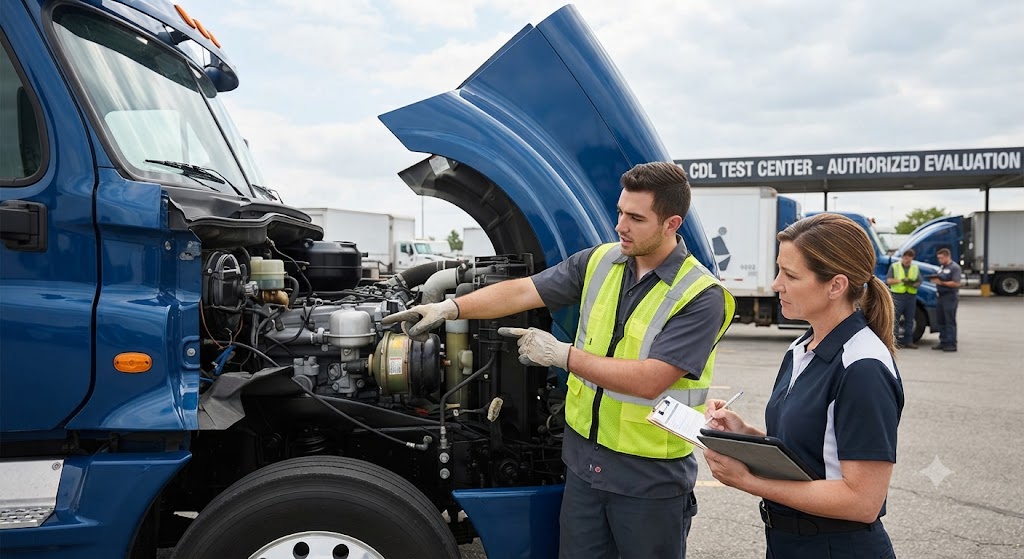 CDL Pre-trip Inspection Practice Banner