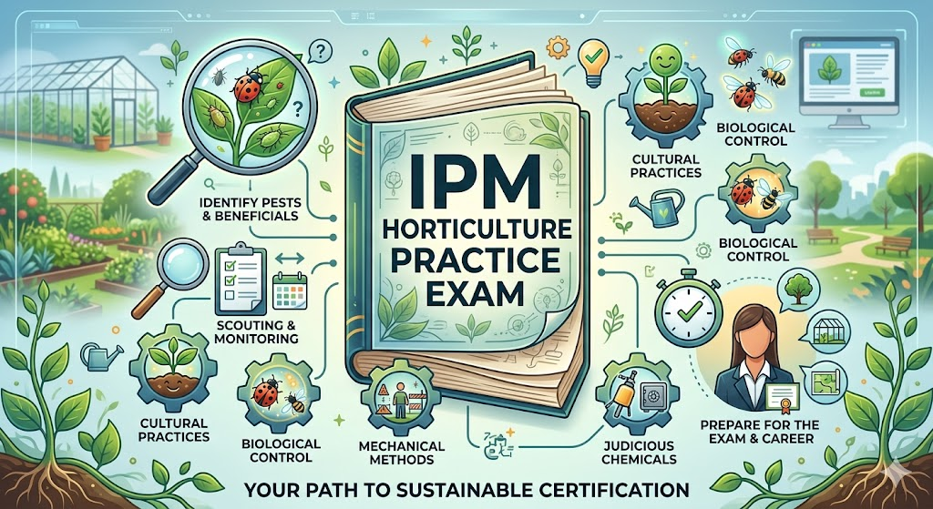 IPM Horticulture Practice Exam Banner