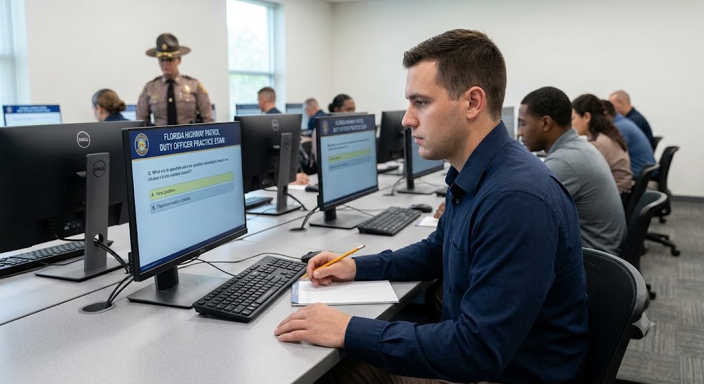 Florida Highway Patrol Duty Officer Practice Test Banner