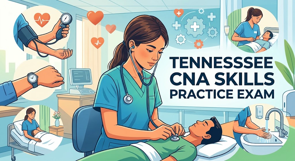 Tennessee CNA Skills Practice Test Banner