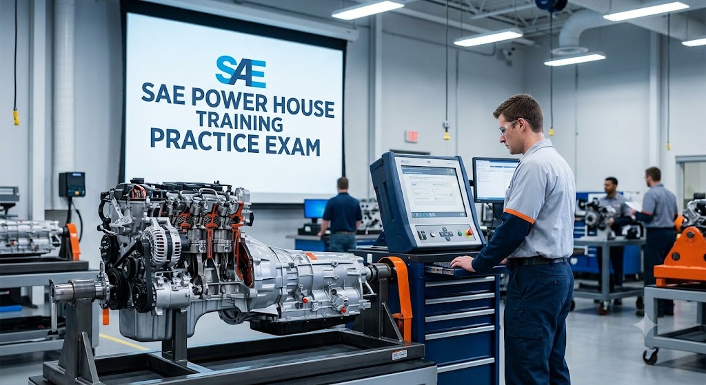 SAE Power House Training Practice Exam Banner