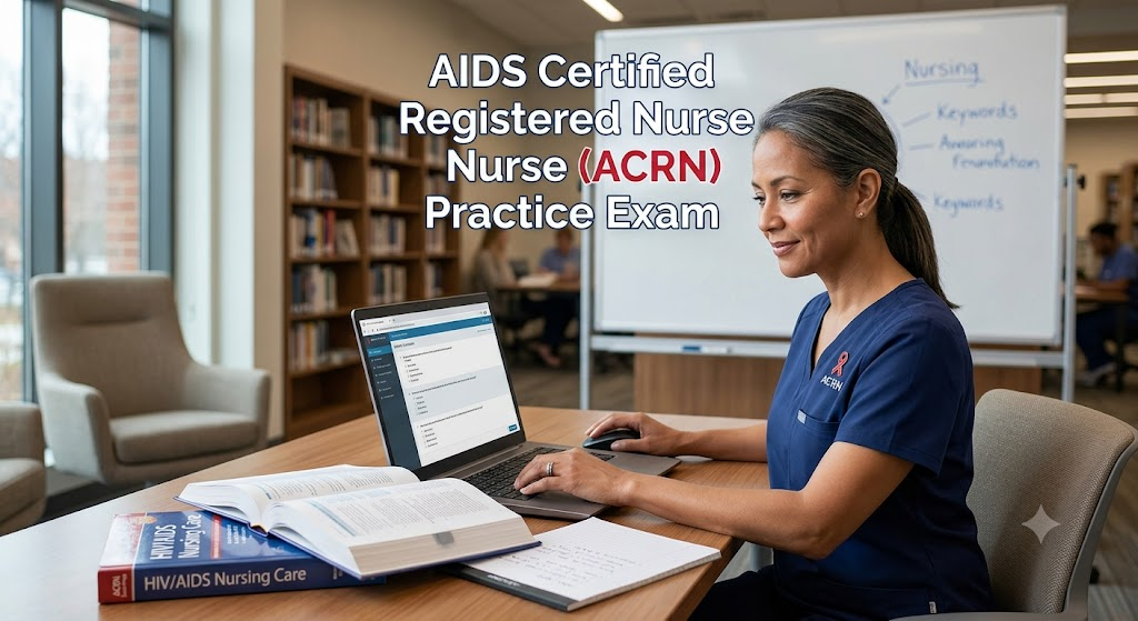 AIDS Certified Registered Nurse (ACRN) Certification Practice Exam Banner