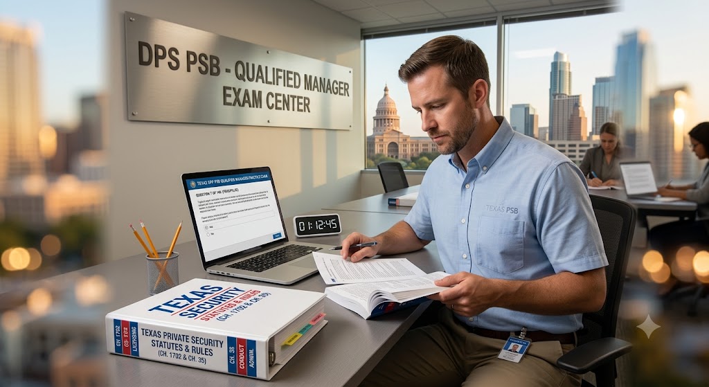 Texas DPS PSB Qualified Manager Practice Exam Banner