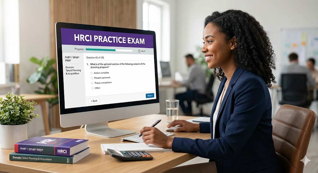 Human Resources Certification Institute (HRCI) Practice Exam Banner