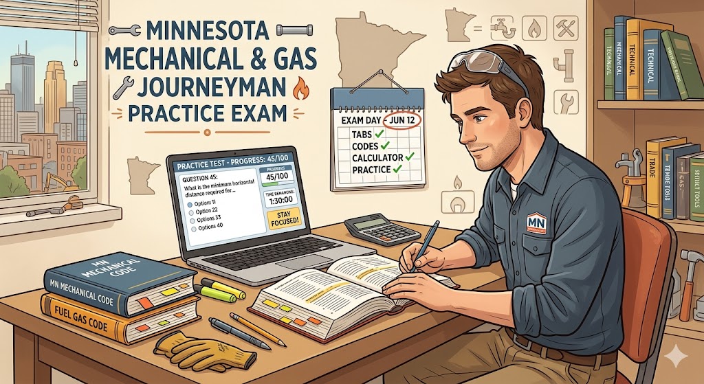 Minnesota Mechanical & Gas Journeyman Practice Test Banner