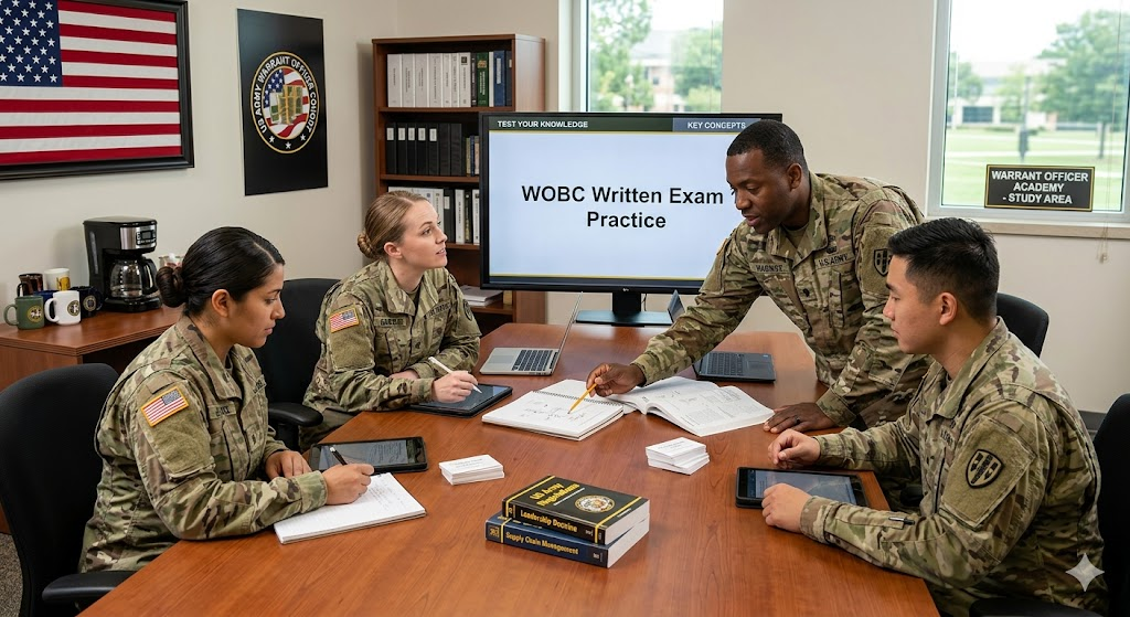 Warrant Officer Basic Course (WOBC) Written Exam 1 Practice Banner