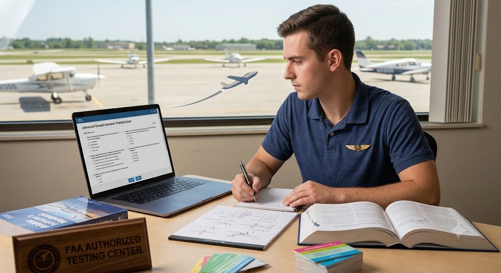 Advanced Ground Instructor Practice Test Banner