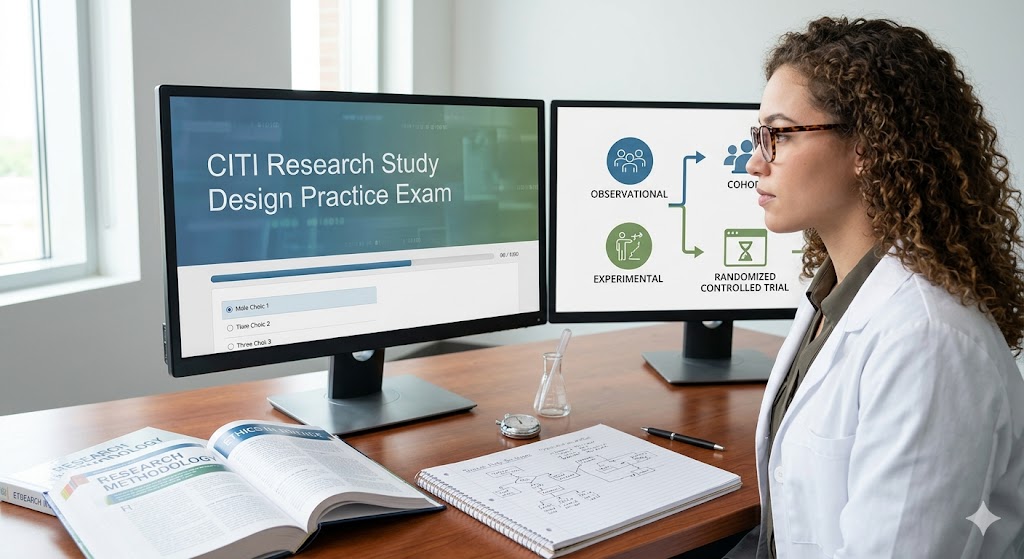 CITI Research Study Design Practice Test Banner