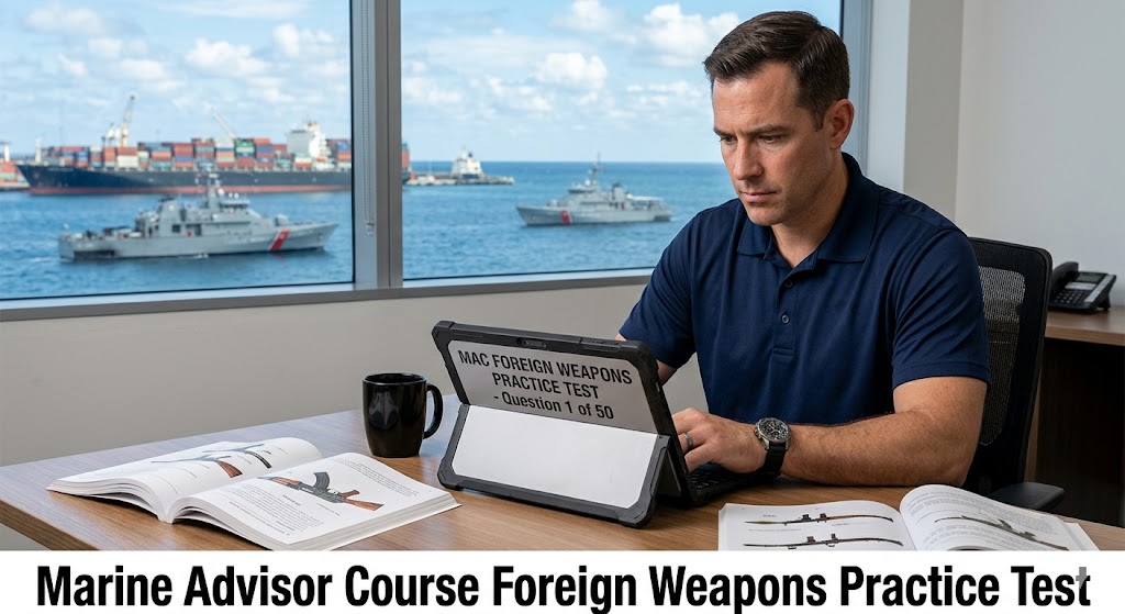 Marine Advisor Course (MAC) Foreign Weapons Practice Test Banner