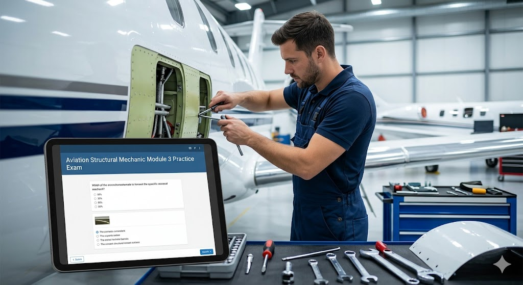 Aviation Structural Mechanic Module 3 Practice Exam Banner